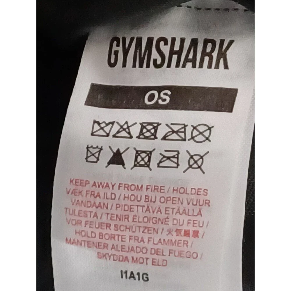 Gymshark Duffel Bag Medium Everyday Gym Bag Black Lightweight Workout Sports